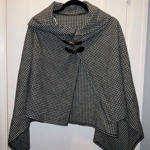 Ralph Lauren wool cape
